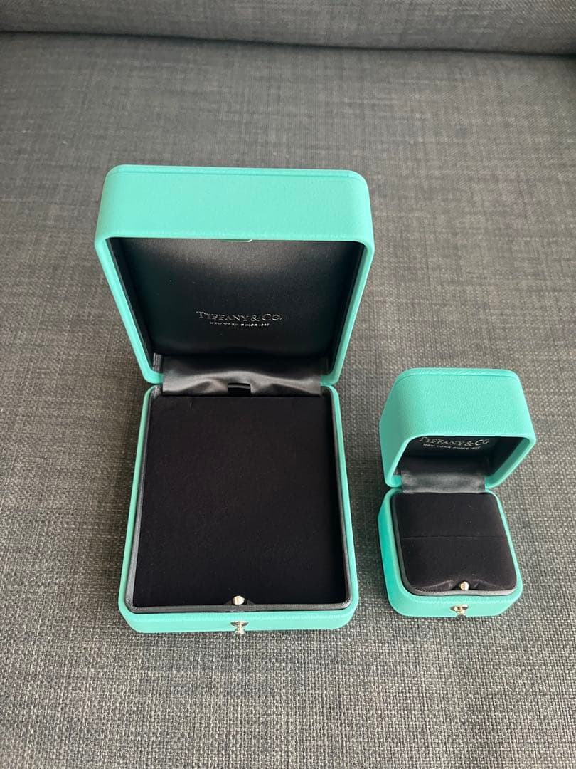 Tiffany & Co. アクセサリーケース 2点セット TIFFANY ティファニー Rectangular ジュエリーケース (Tiffany & Co