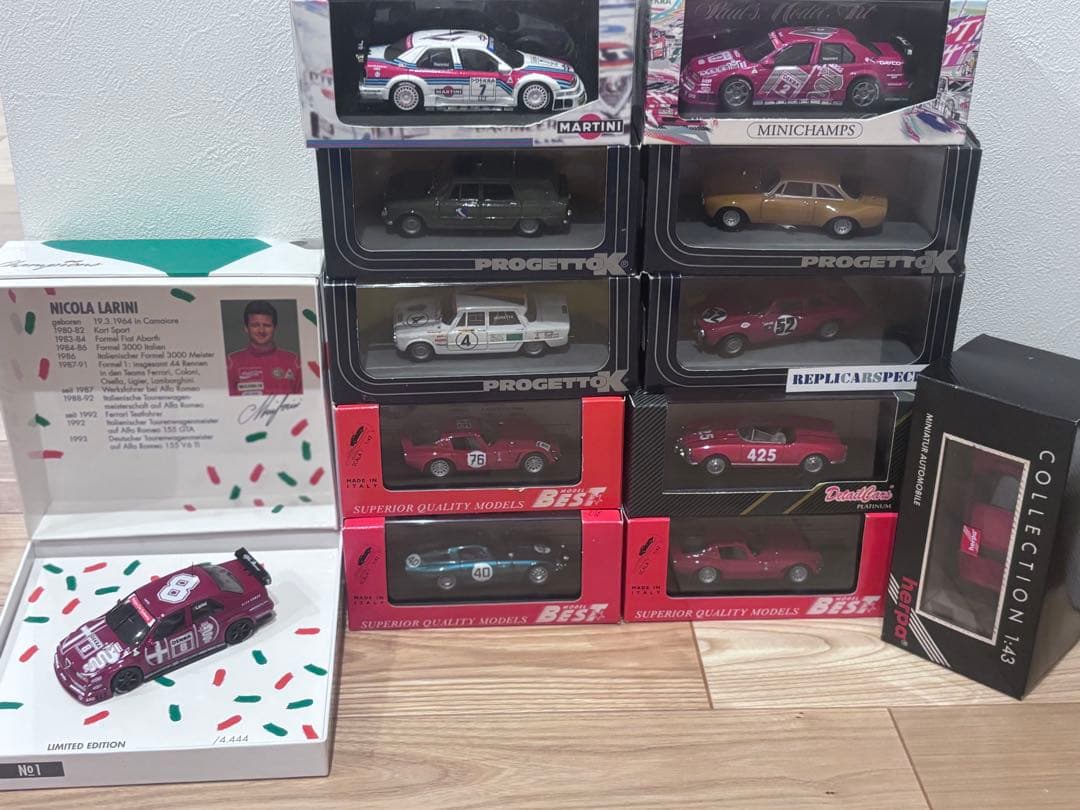 希少 1/43 Larini限定含む MINICHAMPSまとめ売り - メルカリ