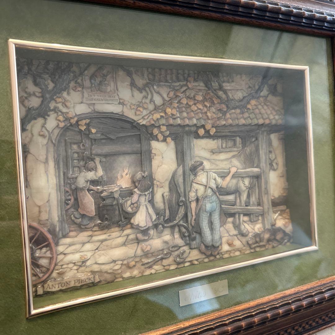 アントンペックanton pieck デコパージュ シャドーボックス - メルカリ