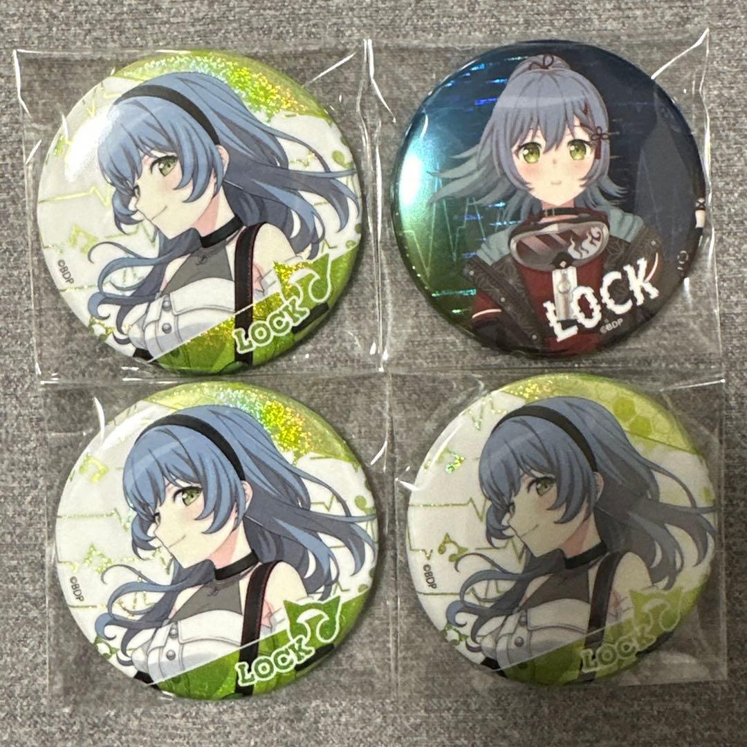 バンドリ 缶バッジ 10th Anniversary ver. ロック - メルカリ