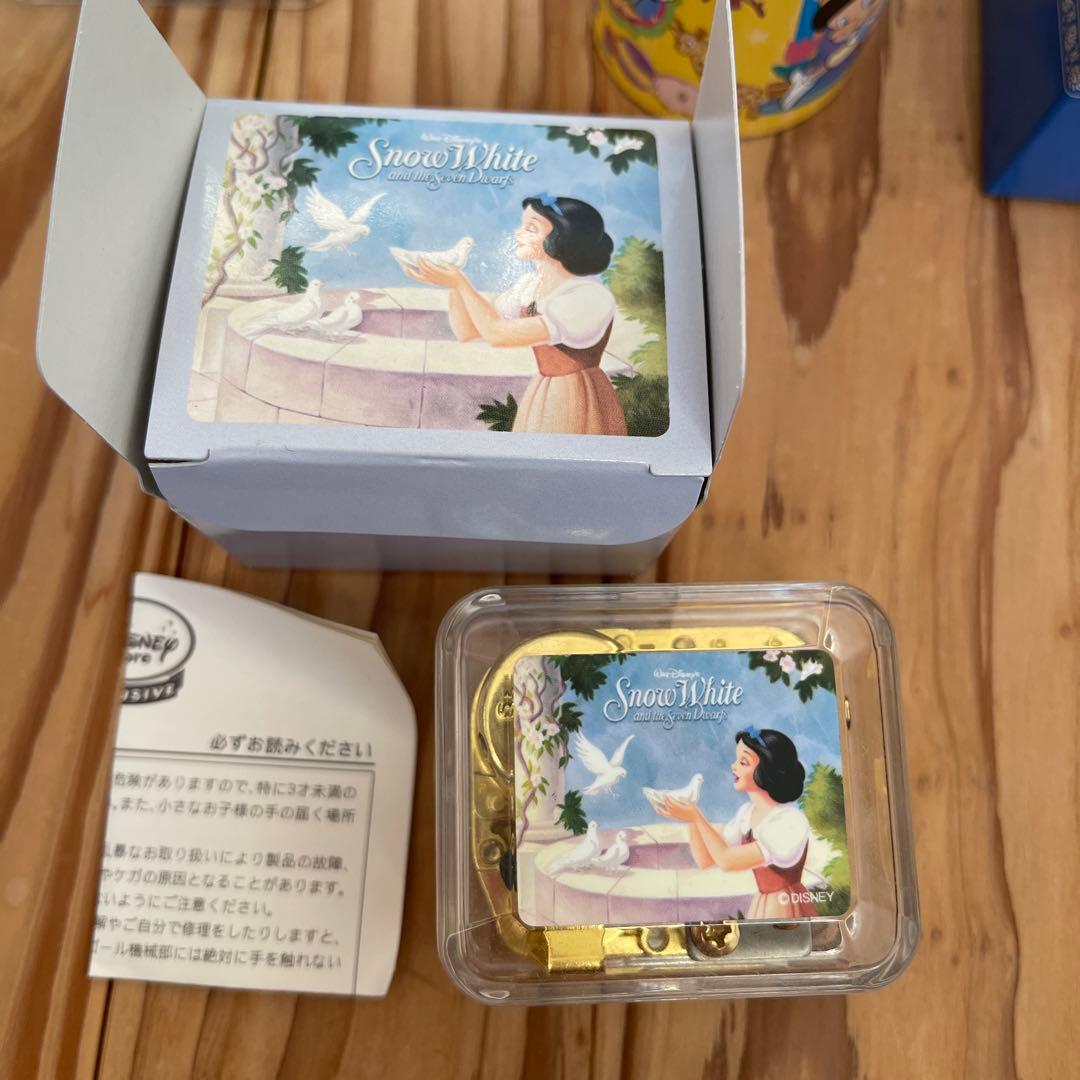 白雪姫 オルゴール ディズニー 手巻き 箱付き - メルカリ