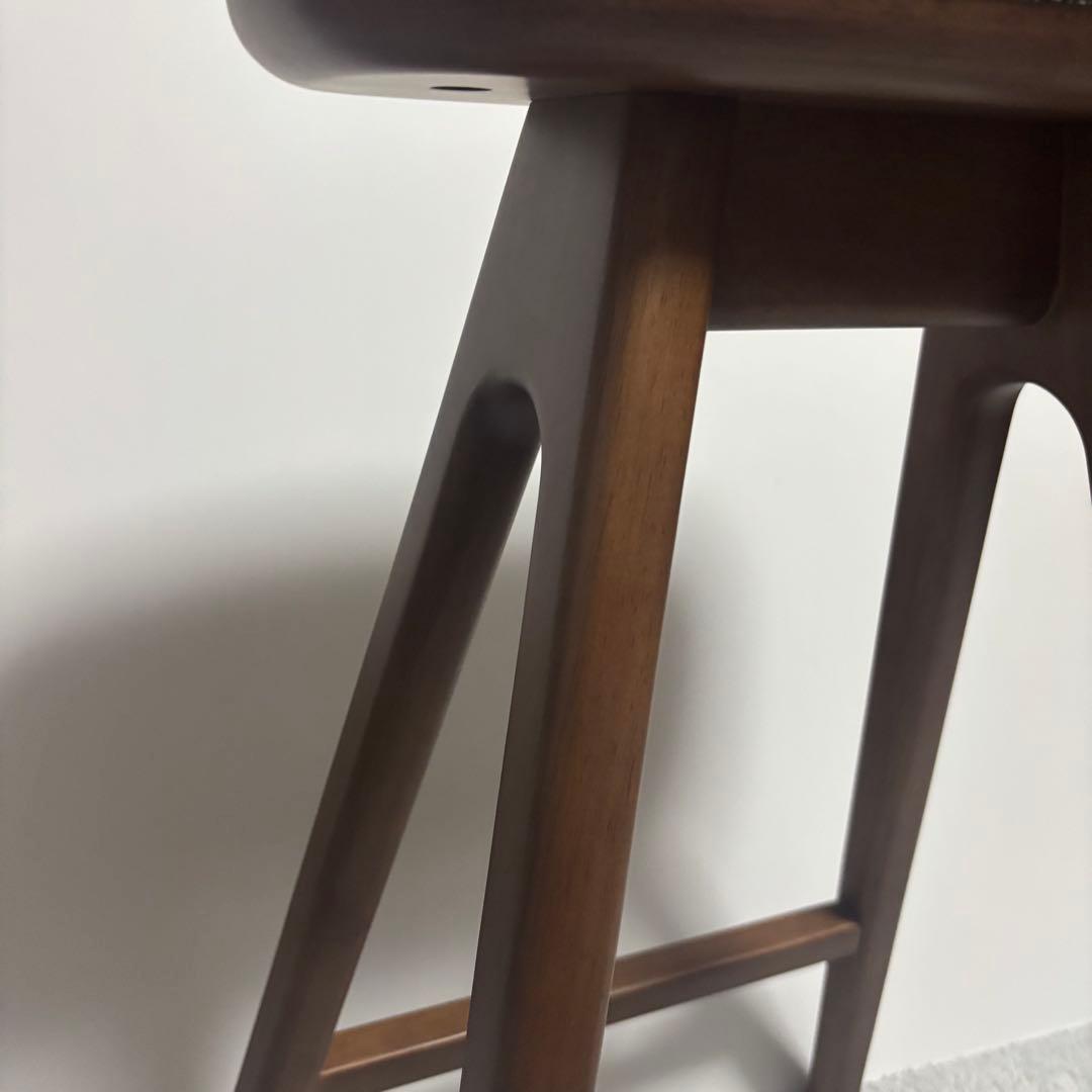 ほぼ未使用】シギヤマ家具 ハイスツール 高さ63cm 2024