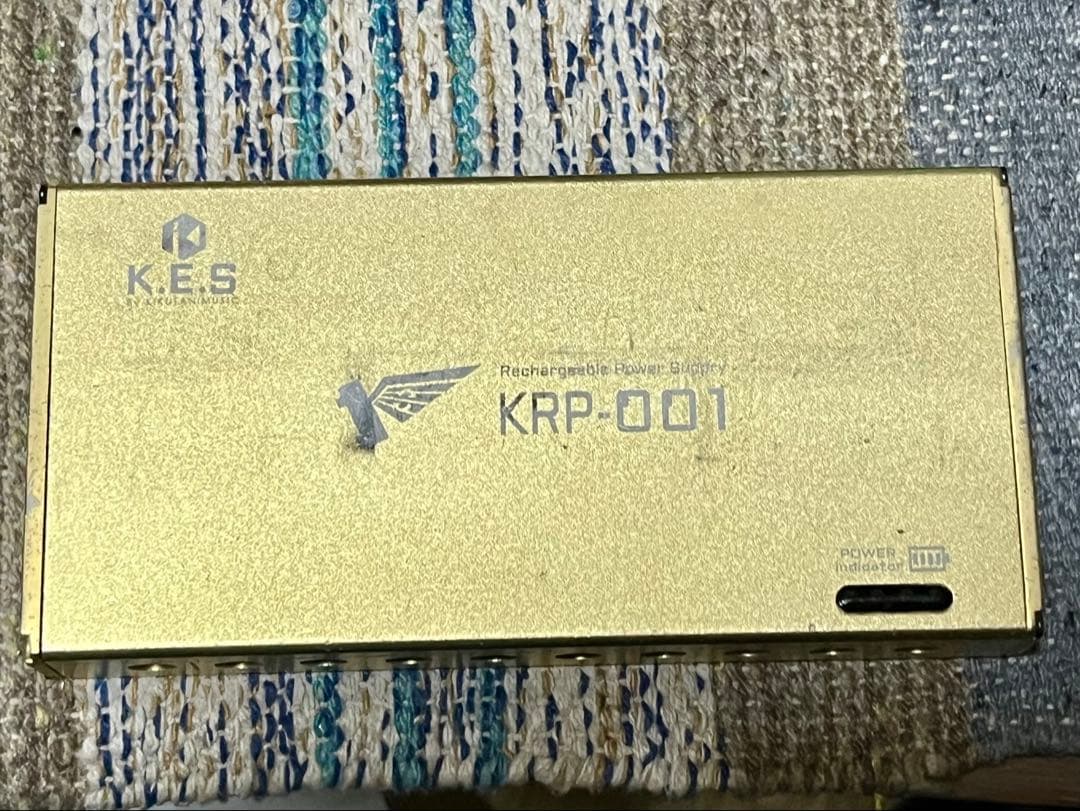 K.E.S KRP-001 充電式パワーサプライ K.E.S KRP-001 - 充電式で電源の確保の心配がいらないパワーサプライ