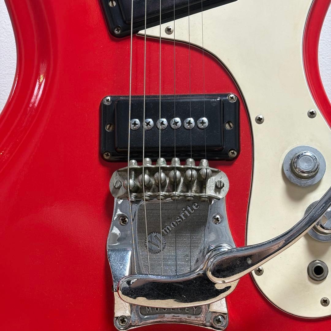 Mosrite モズライト エレキギター レッド ビンテージ 現状品 - メルカリ