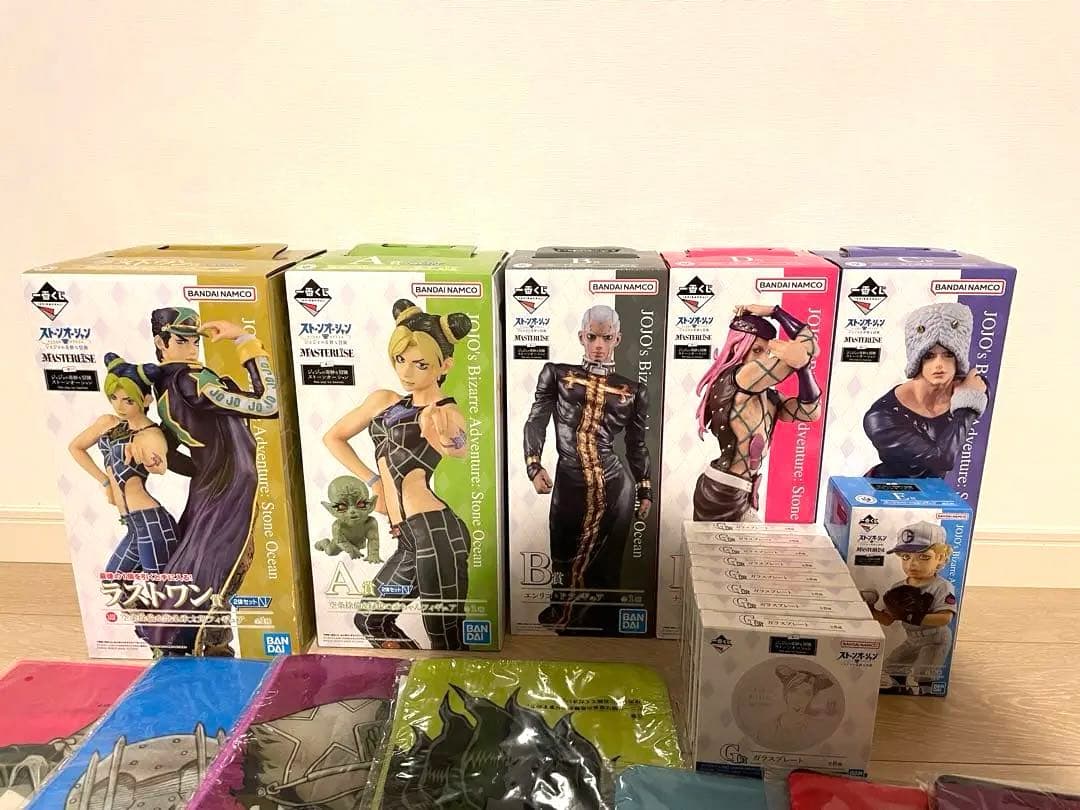匿名配送」【30種類 フルコンプリート】ジョジョの奇妙な冒険 一番くじ一番