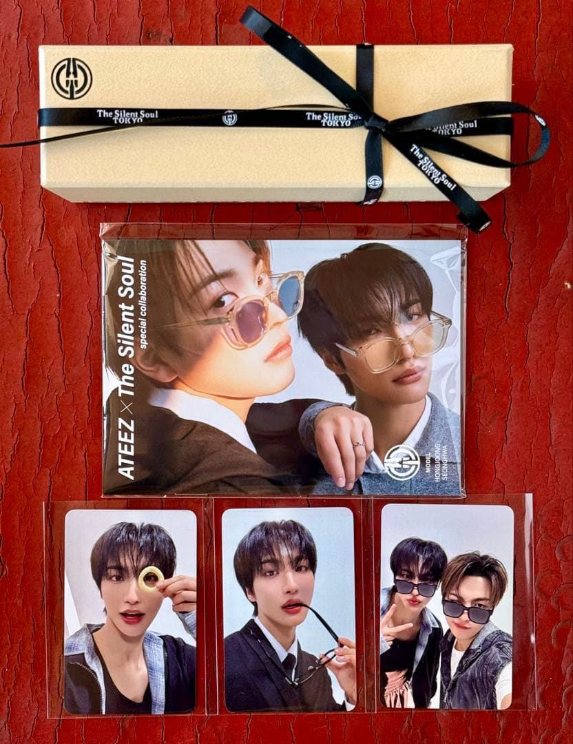 ATEEZ silent soul コラボ サングラス 特典付き ATEEZ X THE SILENT SOUL GLASSES HONGJOONG SEONGHWA OFFICIAL | eBay