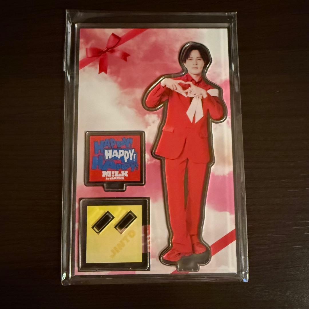 M!LK 吉田仁人 赤衣装 アクスタ HAPPY! HAPPY! HAPPY!