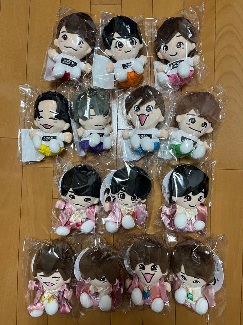 新品★なにわ男子 ちびぬい 14体 セット 第一弾 第二弾 はぴぬい なにわ男子 - なにわ男子 ちびぬい 14体 全種類セット 第一弾 第二弾