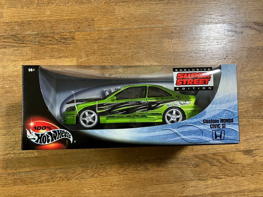 未開封品 1/18 ホットウィール ホンダ シビックSI - メルカリ