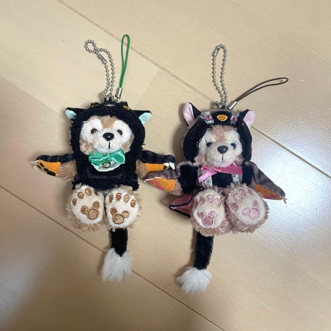 ダッフィー シェリーメイ ぬいぐるみキーチェーン2点セット - メルカリ