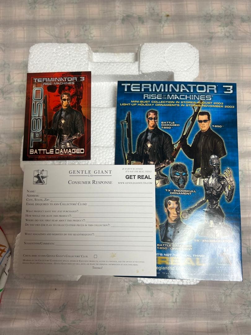ジェントルジャイアント ターミネーター3 T-850 バトルダメージバスト