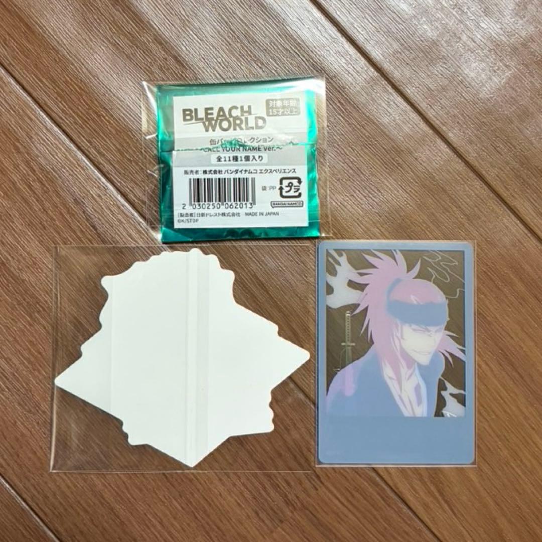 BLEACH World 缶バッジ ステッカー 阿散井恋次 3個セット - メルカリ