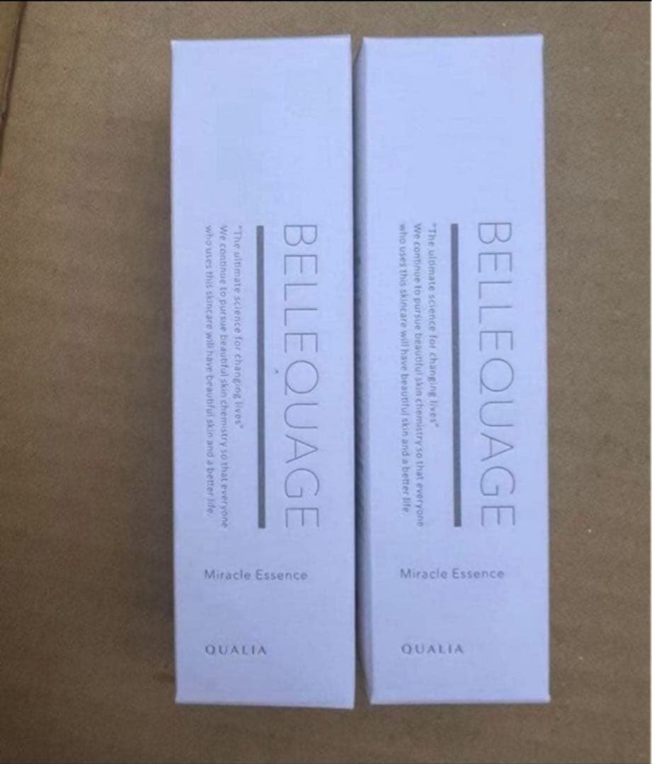 【新品未開封】クオリア ベルクアージュ美容液 30ml 2本セット ベルクアージュ(BELLEQUAGE)ヒト幹細胞美容液・化粧水・クリーム