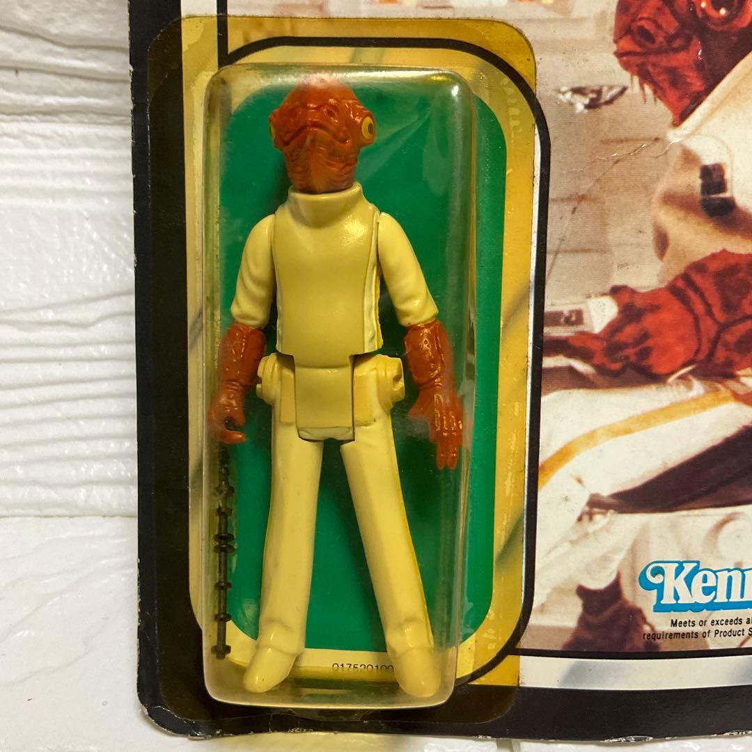 穴なし）Admiral Ackbar スターウォーズ フィギュア オールドケナー
