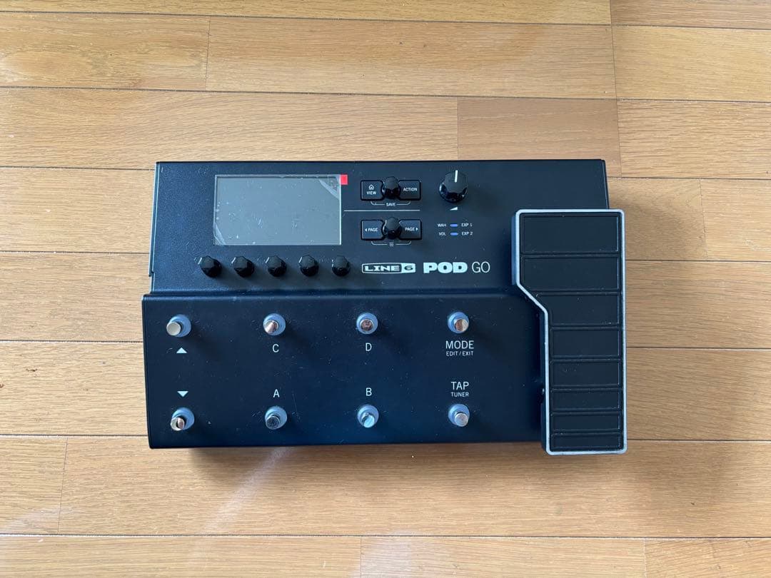 【中古】LINE 6 Pod GO ギターエフェクター Line6 POD Go（ライン6）マルチエフェクター ｜イケベ楽器店オンライン