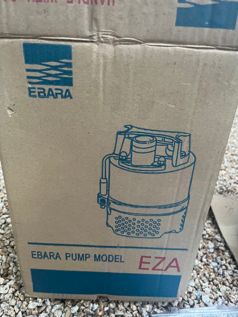 EBARA エバラ 一般工事用排水用水中ポンプ EZA214型 60Hz - メルカリ
