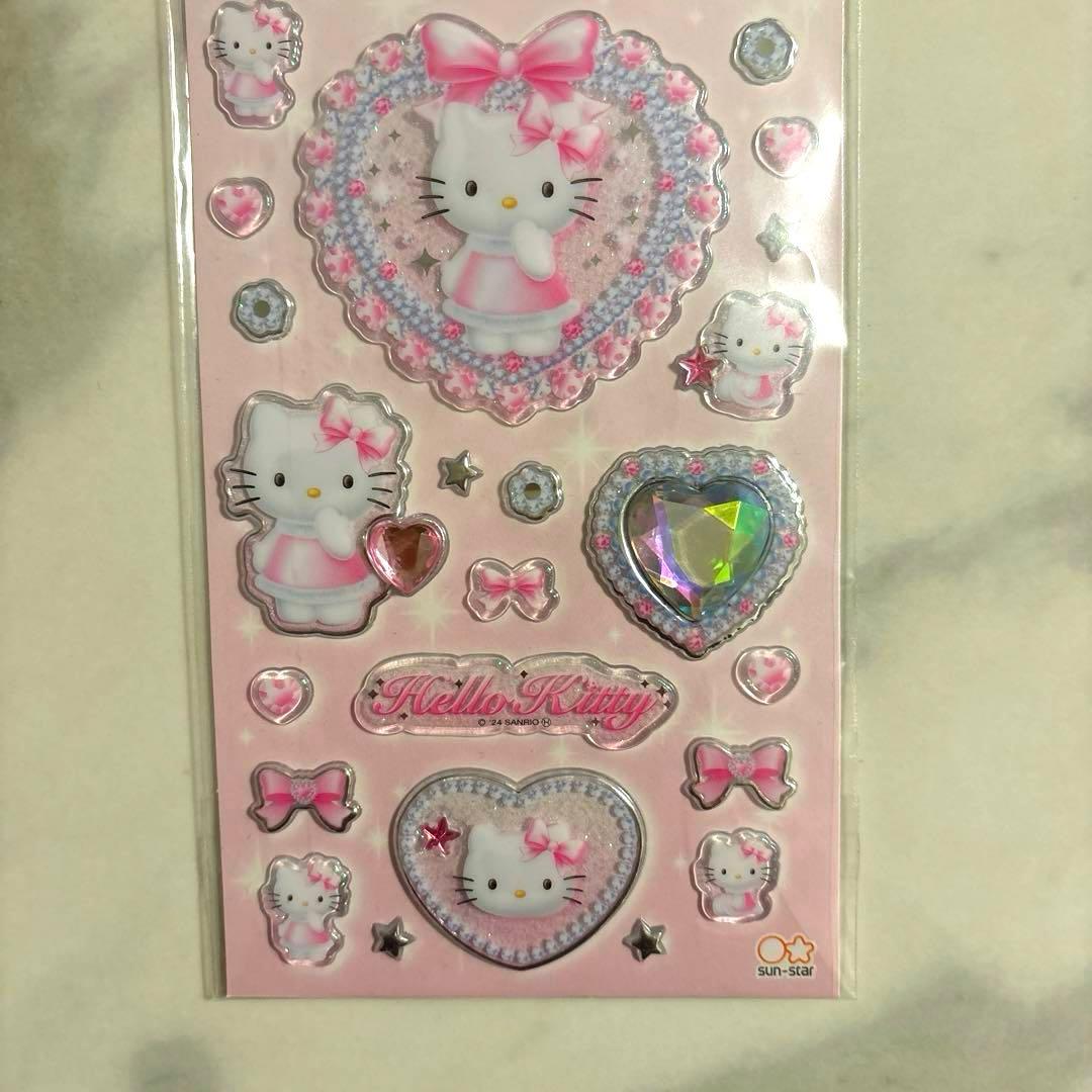 サンリオ キラキラジュエルシール バレエコア ハローキティ - メルカリ