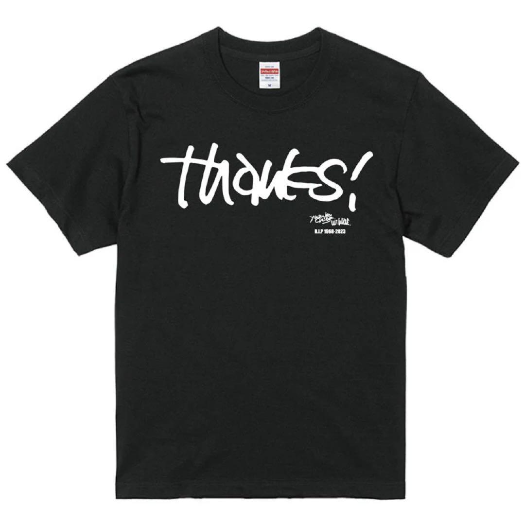 新品未開封】 チバユウスケ thanks！Tシャツ（BLACK）Lサイズ - メルカリ