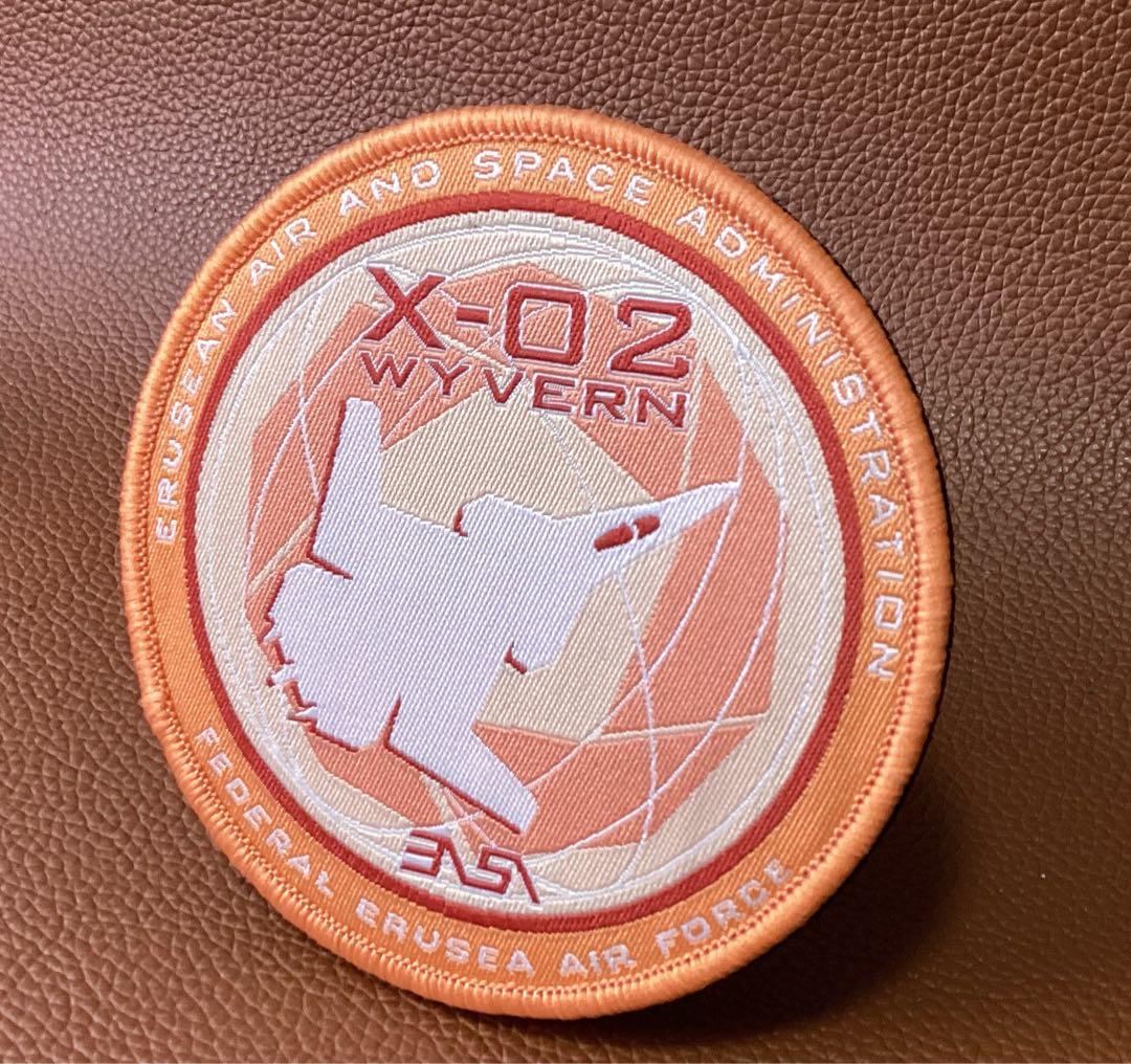 エースコンバットX-02 ステルス戦闘機ワイバーン パッチワッペン