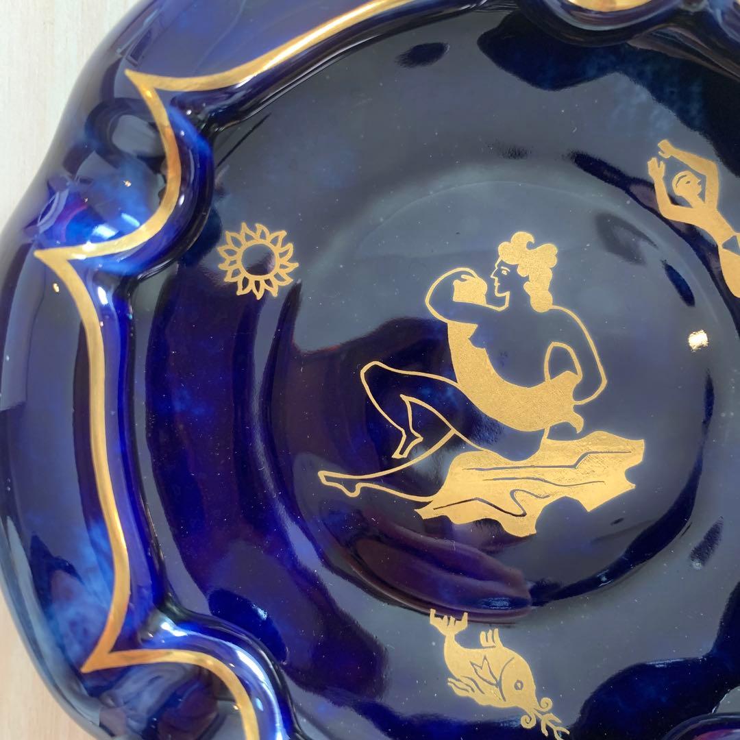セーブル(Sevres) ペイル 24K金彩装飾 灰皿 - メルカリ