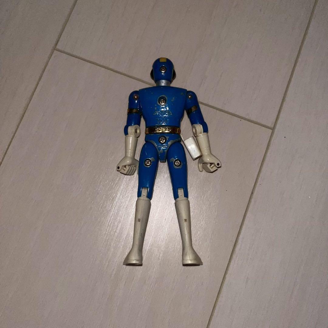 電撃戦隊チェンジマン 超合金 昭和 戦隊ヒーロー フィギュア 当時物
