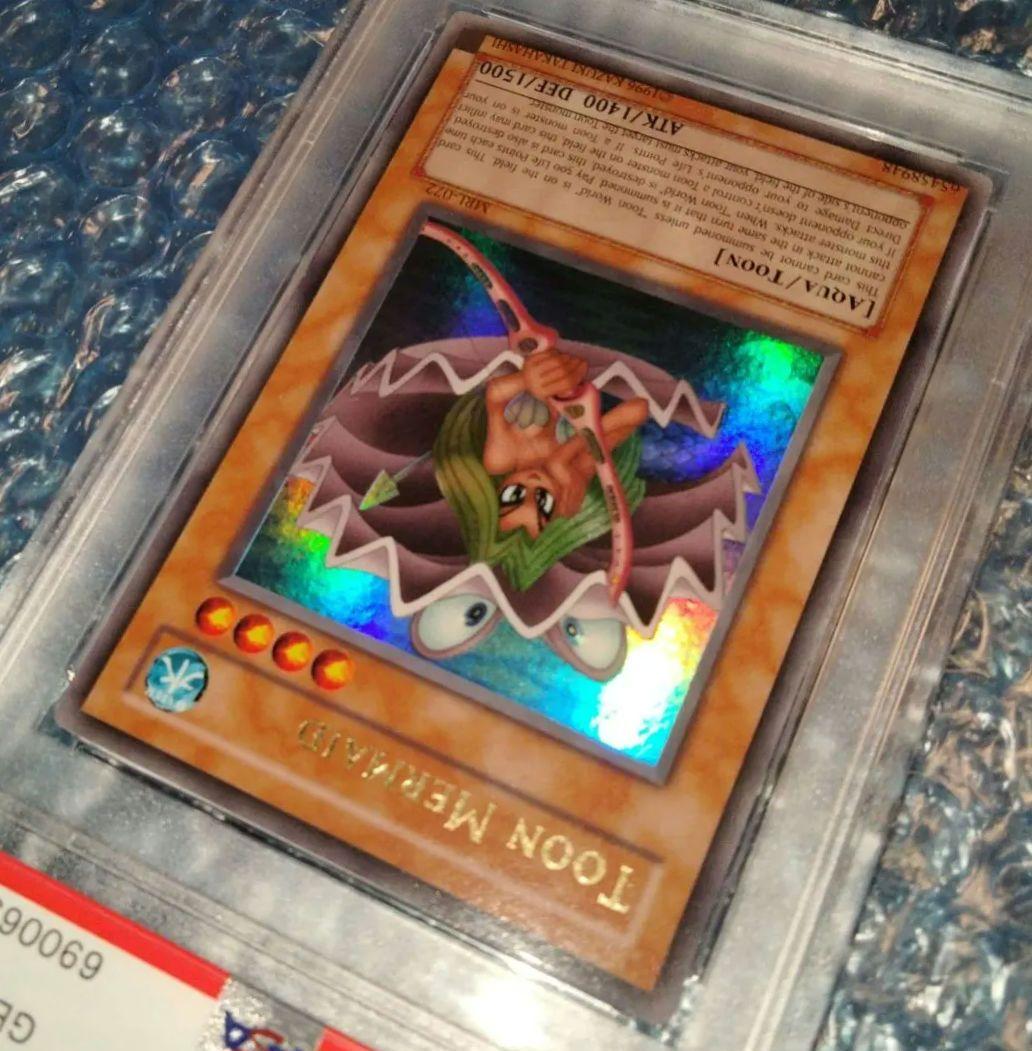 エラー PSA10 印刷ズレ トゥーンマーメイド 初期 ウルトラレア 遊戯王