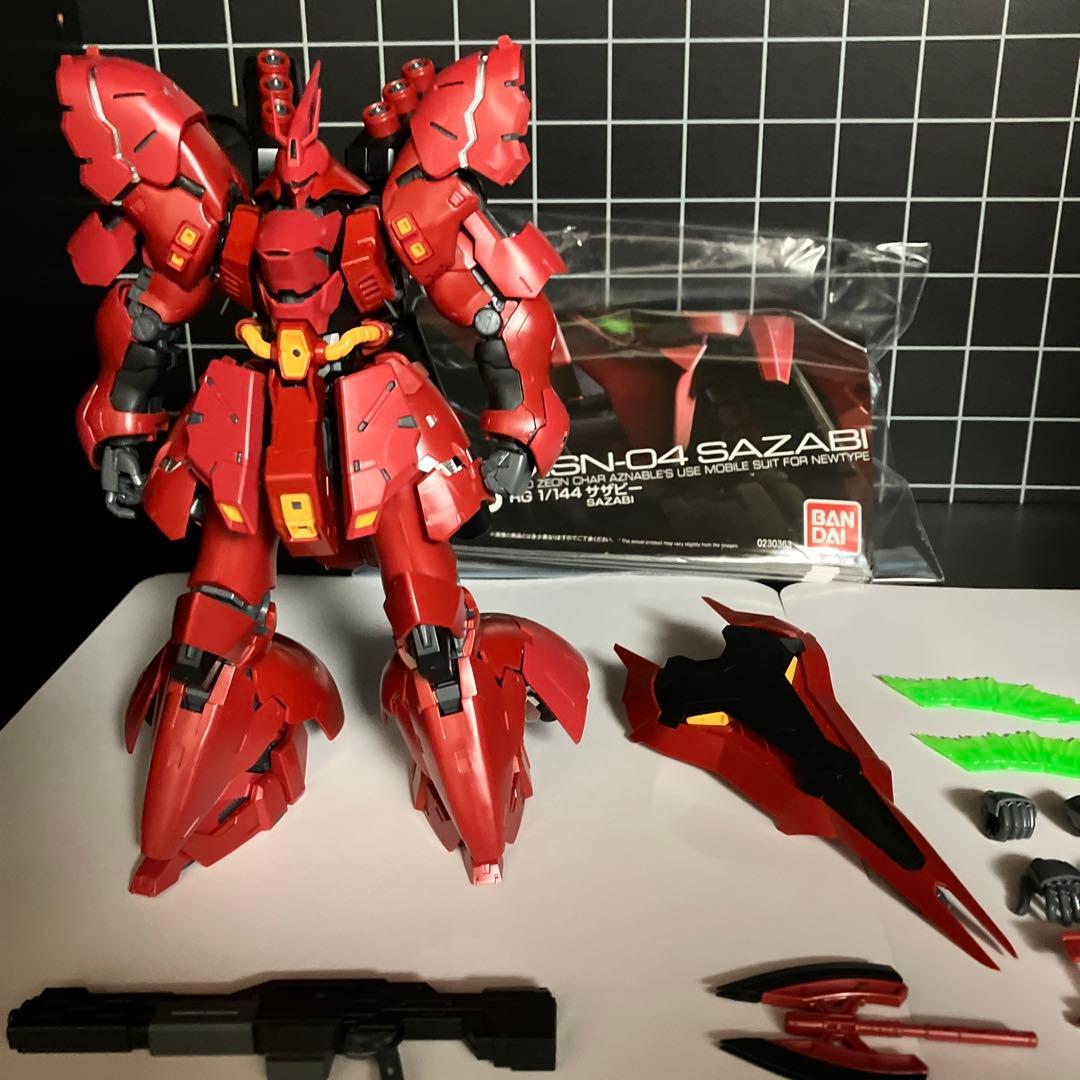 ジャンク】RG サザビー ガンプラ 逆襲のシャア ガンダム - メルカリ