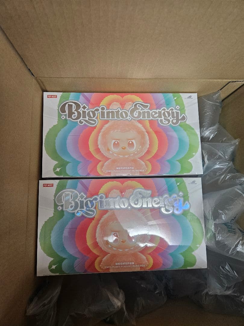 Big into Energy ラブブ アソートボックス　2箱　エナジー POP MART（ポップマート） 【正規品保証・即発送】 THE MONSTERS Big