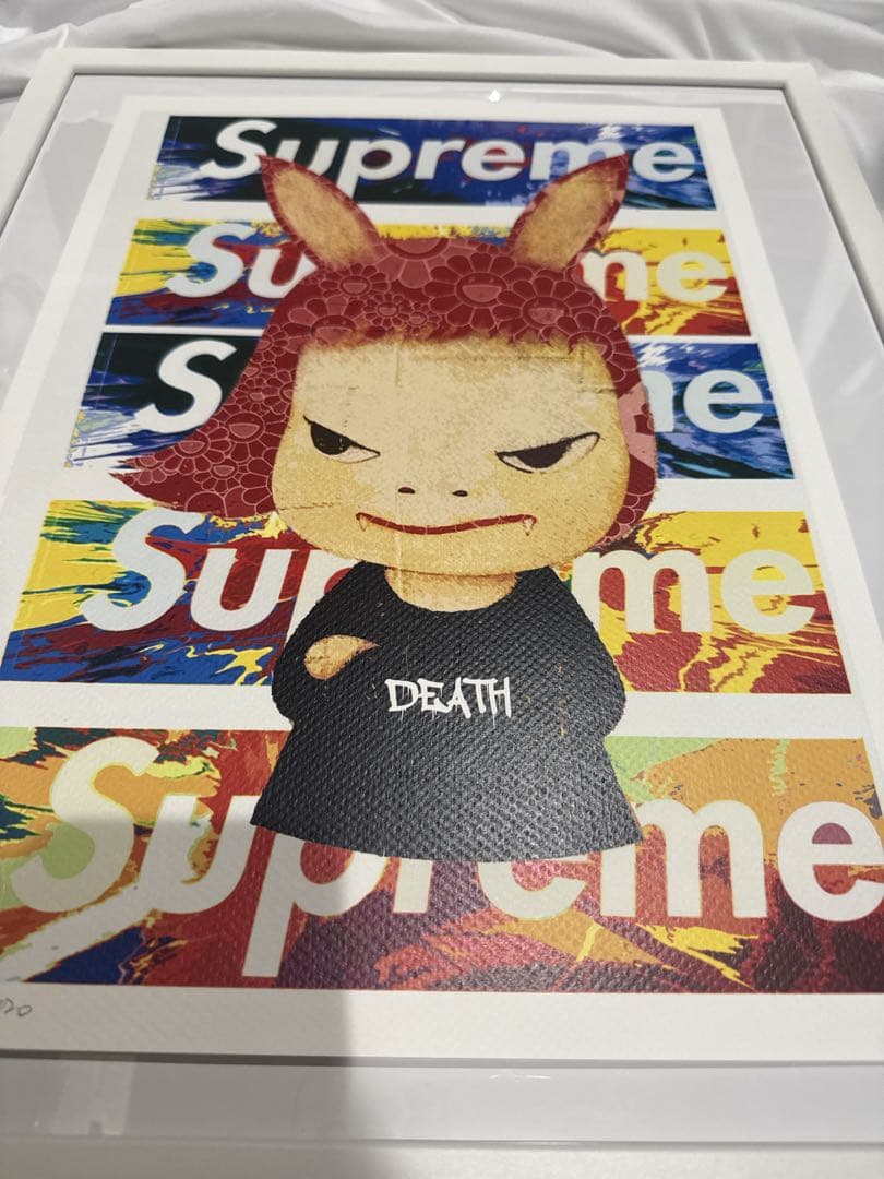 DEATH NYC 現代アートポスター 世界100枚限定supreme 奈良美智 - メルカリ