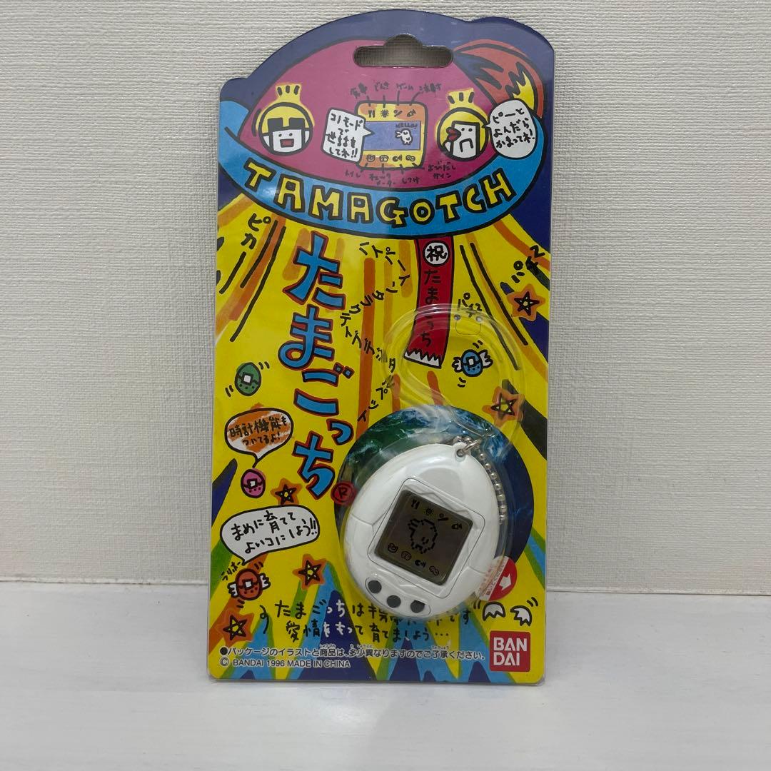 新品未開封】初代 たまごっち 白 激レア - メルカリ