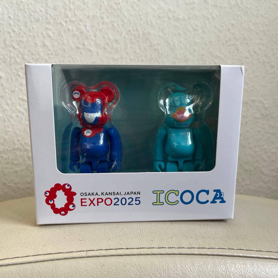 BE@RBRICK 大阪万博 ミャクミャク イコちゃん ベアブリック ICOCA