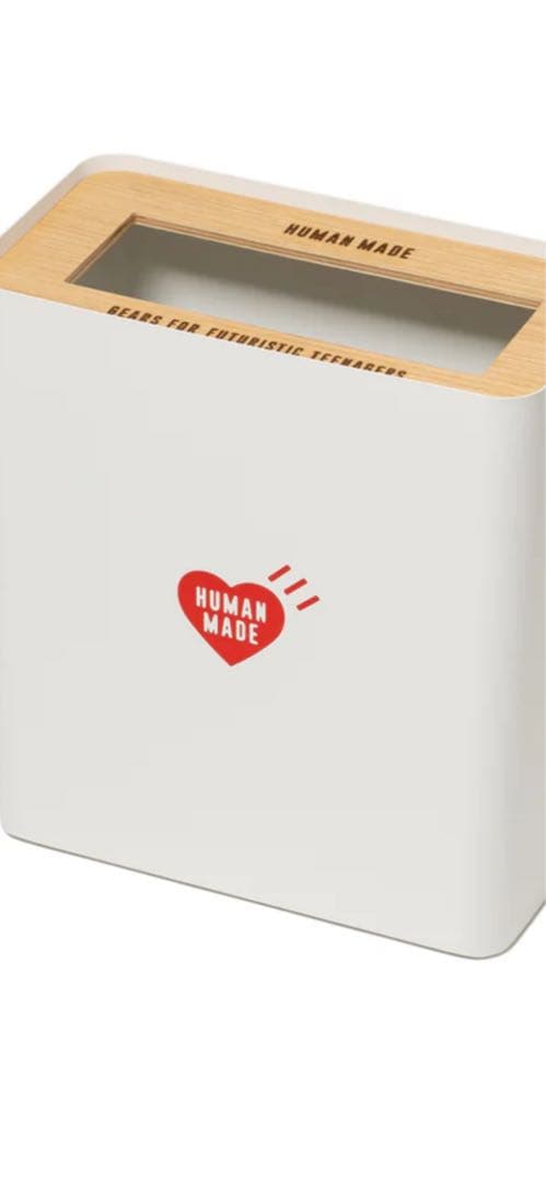 HUMAN MADE TRASH CAN WHITE ゴミ箱 新品 - メルカリ