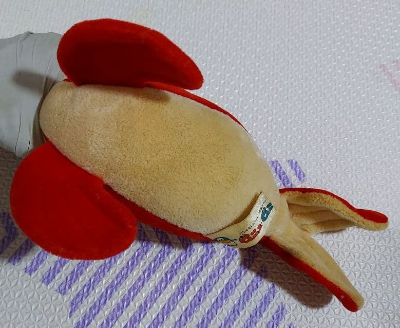 いつでもいっしょ おふろもいっしょ ムニュムニュ アシカ？ぬいぐるみ