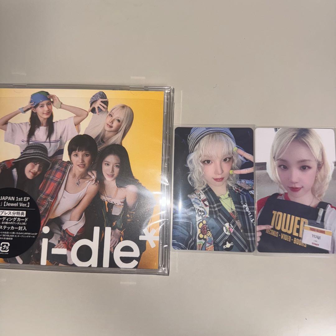 i-dle タワレコ渋谷限定 トレカ ウギ 3点セット - メルカリ
