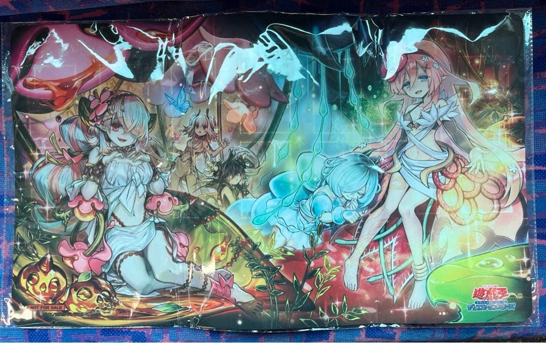 遊戯王OCG 遊戯王の日 ラバー製デュエルフィールド（プレイマット） 蟲