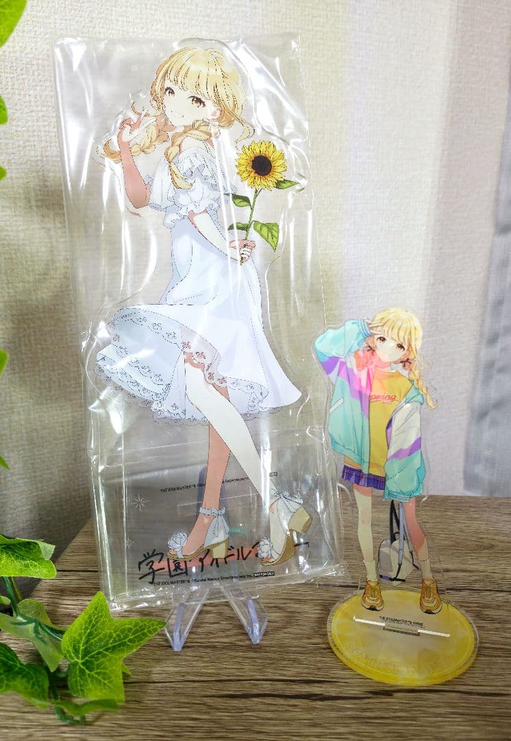 学園アイドルマスター 藤田ことね 特大アクリルスタンド ひまわり