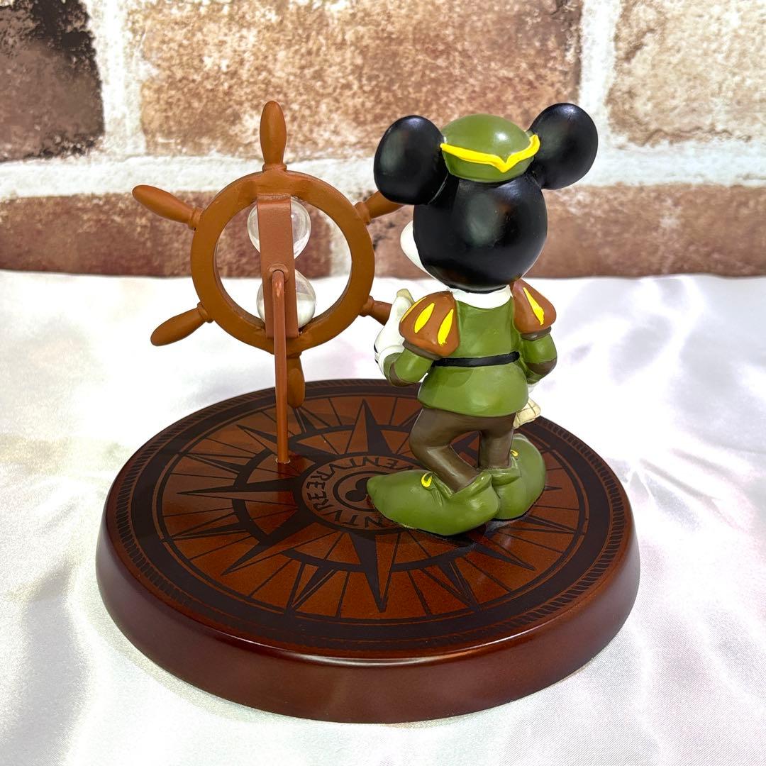 ディズニー置物 陶器 皿 砂時計 オルゴール ミッキーマウス ミニー