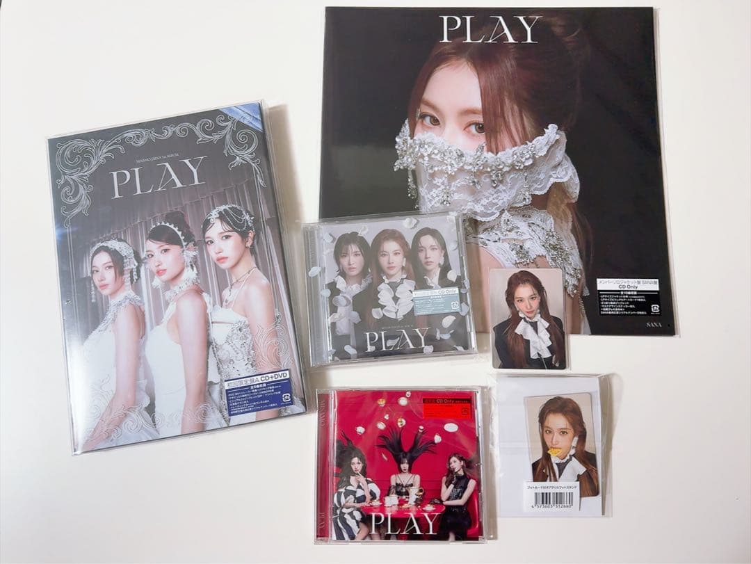 MISAMO PLAY セット ラキドロ JYP特典 初回A B 通常 サナ盤 - メルカリ