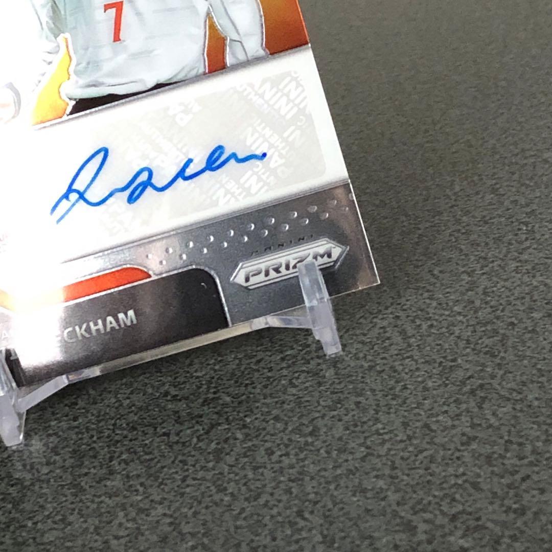 22 PANINI PRIZM ベッカム直筆サインカード - メルカリ