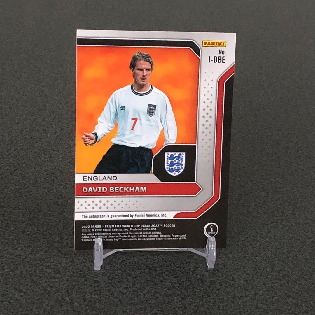 22 PANINI PRIZM ベッカム直筆サインカード - メルカリ