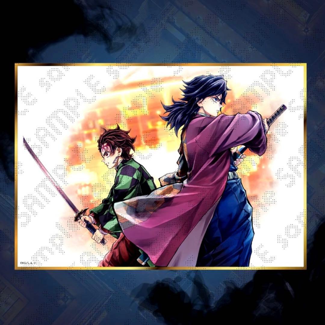鬼滅の刃 繋ぐ web shop くじ B賞 アクリル色紙 炭治郎 義勇 - メルカリ