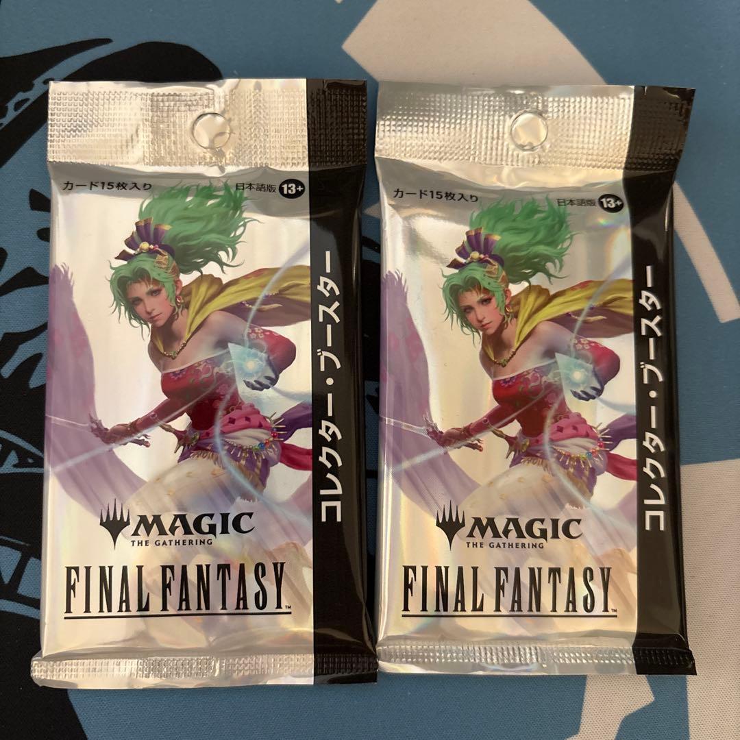 MTG FF コラボ コレクターブースター 日本語 2パックセット 未開封 ウィザーズ・オブ・ザ・コースト 【4パック(JP)】MTG マジック：ザ