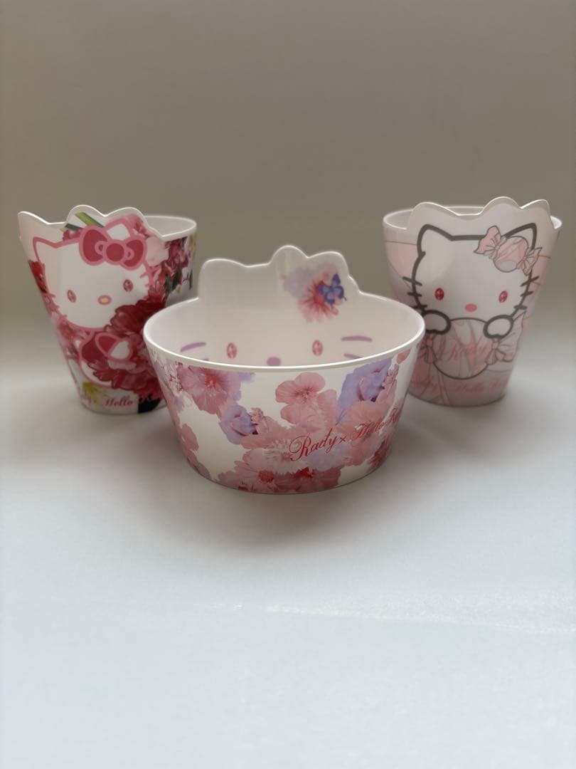 ３点セット Rady × Hello Kitty メラミンボウル メラミンコップ 3点セット Rady × Hello Kitty メラミンボウル メラミンコップ - メルカリ