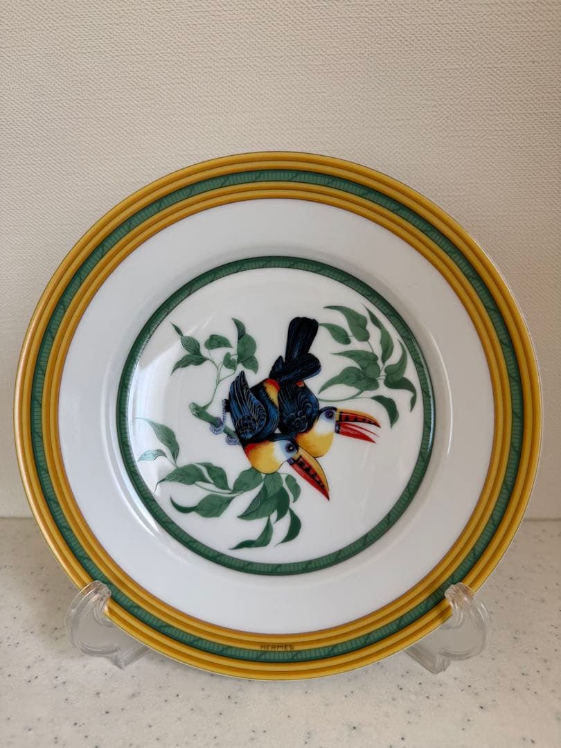 HERMES エルメス Toucan トゥカン プレート 19cm 鳥柄 未使用 楽天市場】エルメス HERMES Toucan トゥカン デザートプレート 19cm