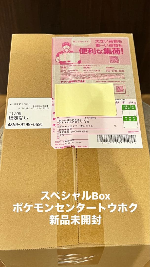 スペシャルBox ポケモンセンタートウホク　新品未開封 スペシャルBOX『ポケモンセンタートウホク』【未開封BOX】 - カード