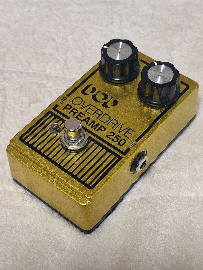 最終価格 DOD OVERDRIVE PREAMP 250 LED有り DOD Overdrive Preamp 250 コンパクトエフェクター オーバードライブ