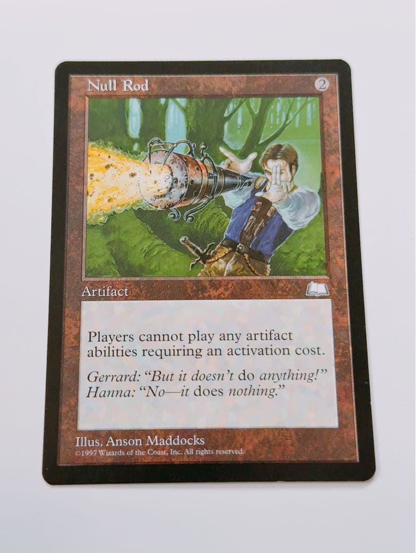 【美品】無のロッド MTG, マジック:ザ・ギャザリング 通販 | ENNDAL GAMES / (WTH-RA)Null