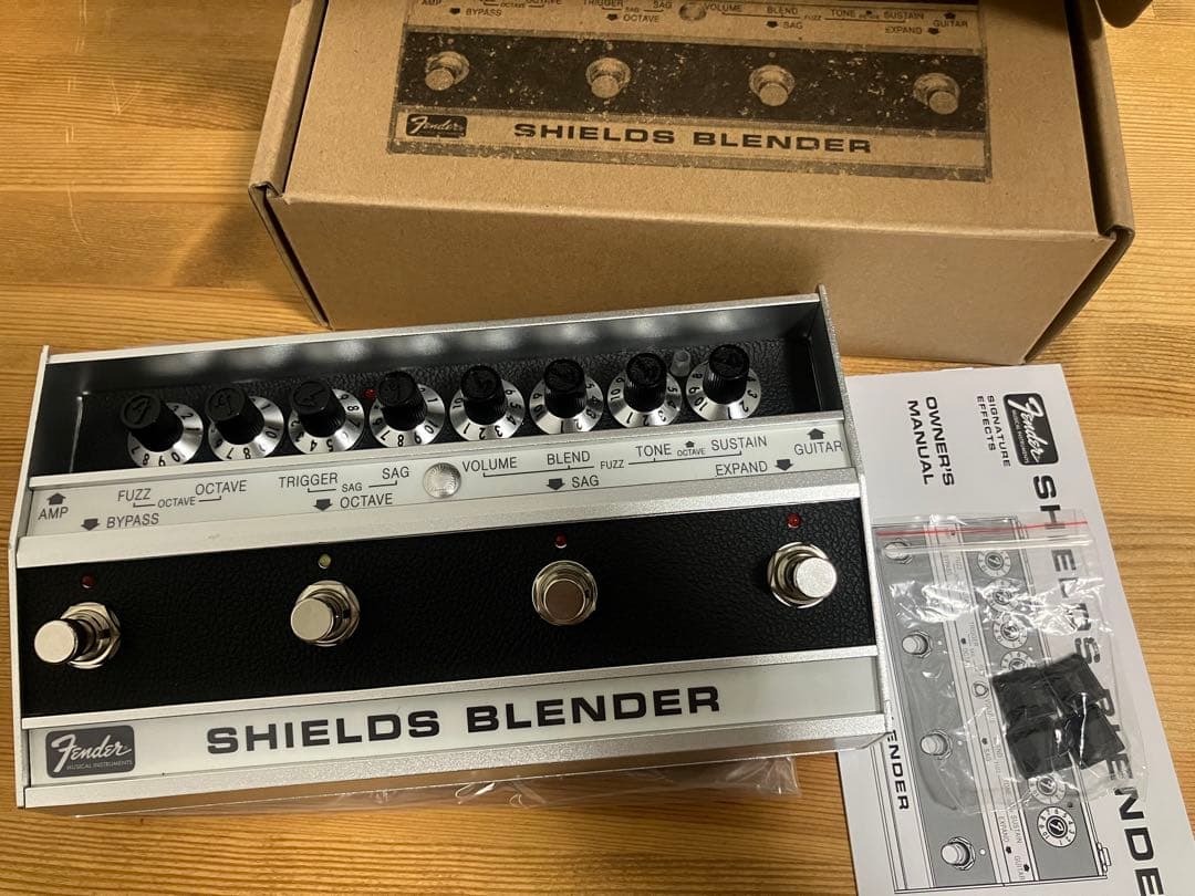 Fender Shields Blender エフェクター マイブラ Fender launches pedal with My Bloody Valentine's Kevin Shields