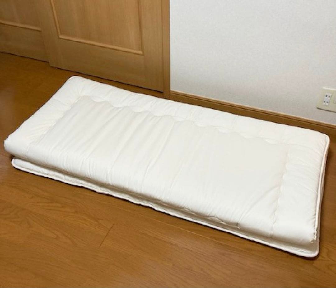 日本製オーガニック麻混敷ふとん　ダブル やわらか麻混敷ふとん（オーガニックコットン生地） | オーガニック