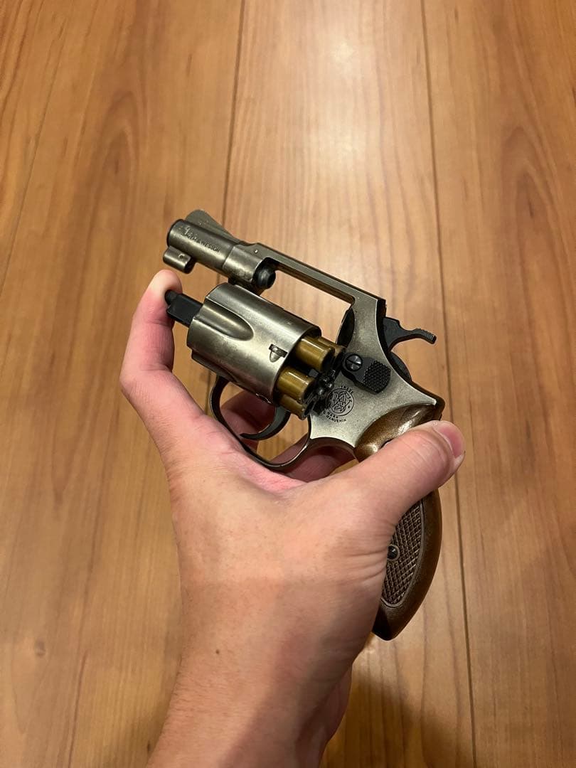 マルシン ガスリボルバー S&W M36 チーフスペシャル メタルフィニッシュ